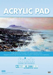 FRISK ACRYLIC PAD – SIZE A3 (PACK OF 12 SHEETS)