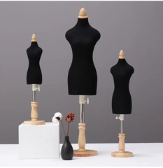 Mini Mannequin Doll Dress Form Tailor Dressmaker Sewing DIY Dollhouse Miniature
