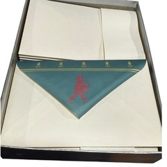 Vintage Mead Holiday Designer Stationery Set – Little Drummer Boy Christmas
