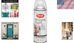 K01306 Workable Fixatif Spray Clear, 11-Ounce Aerosol,Matte
