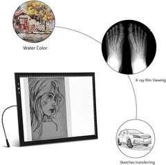 HSK A3 LED Artist Tracing Light Box Copy Table, Adjustable High Brightness Light