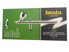 Iwata N4500 NEO CN Gravity Feed Dual Action Airbrush Medium Coverage Brand New