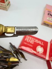 Vintage Pentel Refill Leads Speedball Pens Mixed Drafting Supply Lot
