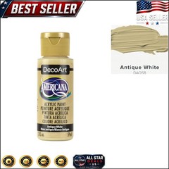 Matte Finish Americana Acrylic Paint, 2-Ounce Antique White – Creative Freedom