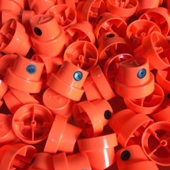 ORANGE MTN HARDCORE FAT CAPS – MONTANA, MOLOTOW, MTN94 GRAFFITI SPRAY CAPS