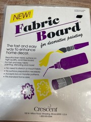 Crescent White Fabric Board 8″ X 10″ For Decorative Painting Acid-Free Linen Sur