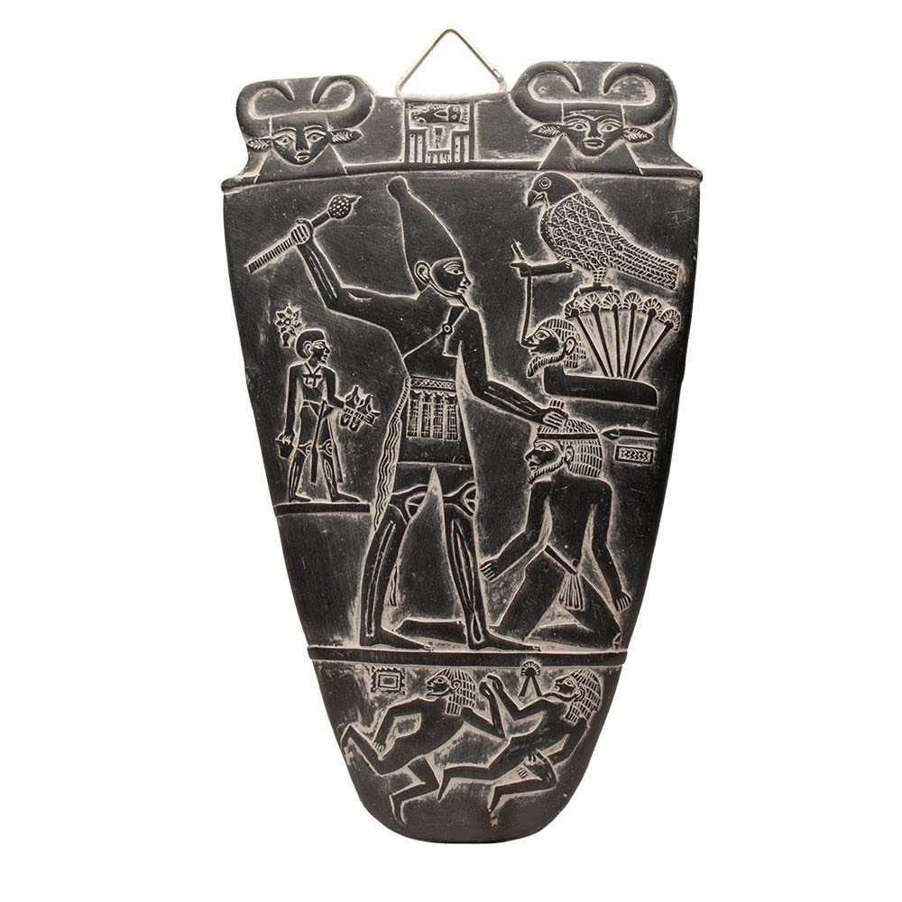 Egyptian Narmer Pallete Wall Hanging – Double-sided – Made in Egypt
