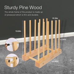 Wall-Mounted or Tabletop Art Storage Rack – Art Canvas Storage and Small Art …