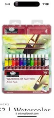 Watercolor Paint Set Artist Pack 15 pc Royal Langnickel RD552 New, Sealed