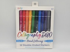 Calligraphy Duo – 12 Double Ended Calligraphy Pens for Writing & Hand Lettering