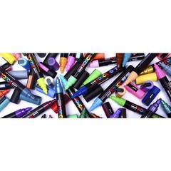 POSCA PC-5M Paint Marker Medium Bullet Tip 2.5mm (All Colours Available)