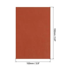 3.9×5.9 Inch Silicone Heat Press Pad Mat 0.3 Inch Thick Transfer Replacement