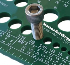 Nut, Bolt & Screw Gauge (Standard & Metric) (Coarse & Fine) Diameter, Length …