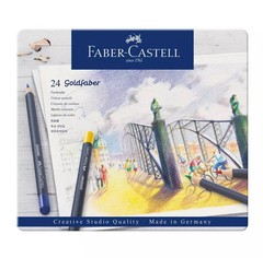 Faber-Castell Goldfaber Artist Colouring Pencils 24 Tin