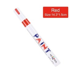 White Paint Pen Marker Waterproof Permanent Car Tire Lettering Rubber Letter 3pc