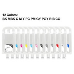 PFI-57 Empty Ink Cartridge With Chip For Canon PRO-520 540 540s 560s 12*700ML