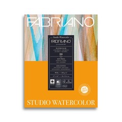 1 PC Studio Watercolor Pad Hot Press 11″ x 14″ 90 lb 20 Sheets Drawing Art
