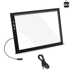 Slim A4 LED Drawing Pad with Lock/Unlock Dimmer – Ideal for Art Projects