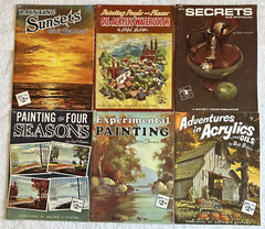 Lot of 6 VTG Walter T Foster How to Paint & Art Instruction Books Complete VGC