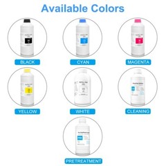 1L GT-3 DTG Textile InK For Brother GT-341 GT-361 GT-381 GT3 Series DTG Printer