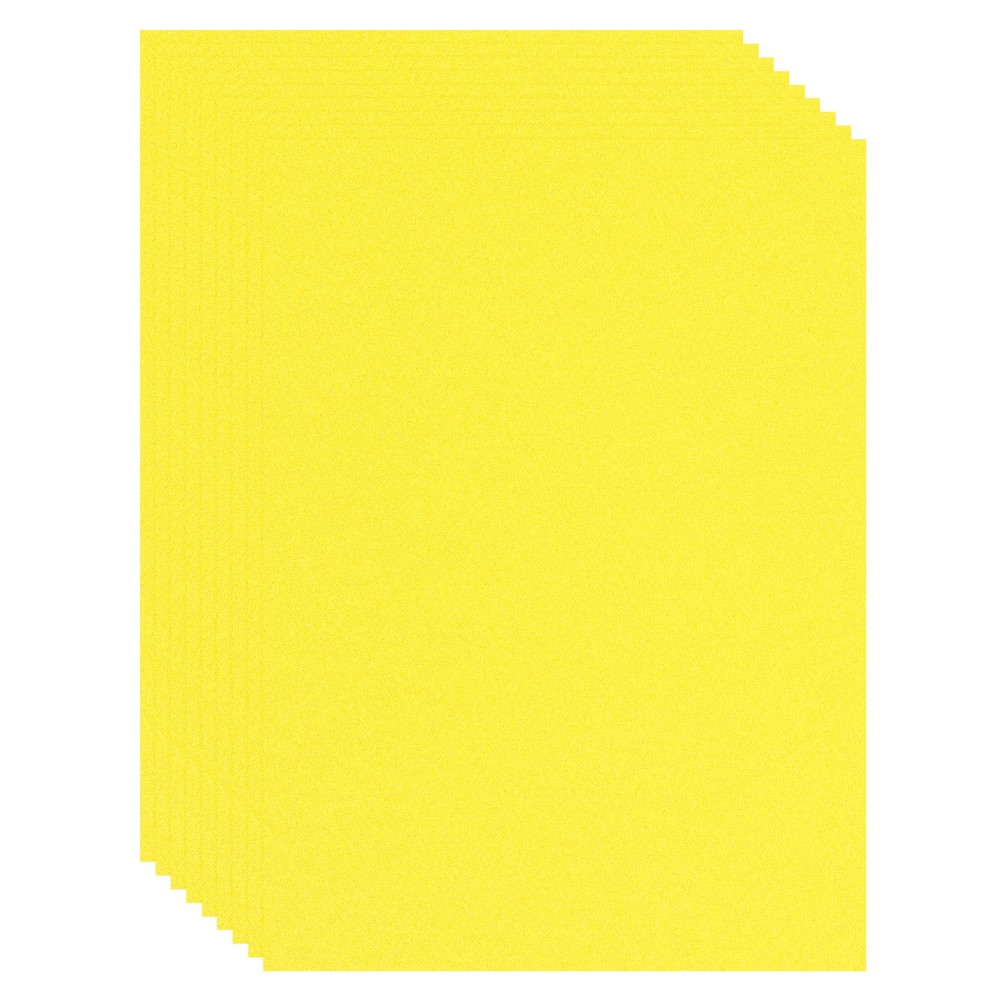 8.3×11.4″ 10Pcs Sanded Pastel Art Papers Colored Pastel Papers, Yellow