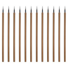 12Pack 0.5mm Gel Pen Refills for Coloring, Medium Point Pens Refills, Coffee
