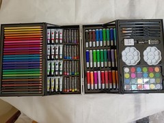 Unicorn Art Set 145 pcs/ Set For Kids /Ideal for children age3+/Carry Case/PINK