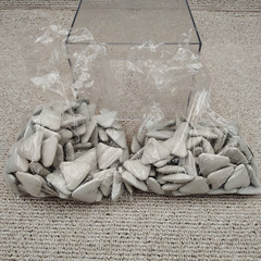 Derwent Academy Eraser, Tri-Tip (98240) 6 Pounds Of Loose Erasers