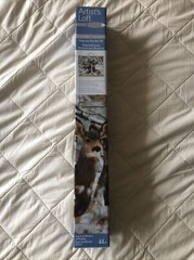 Artist’s Loft Paint-by-Number Kit Deer 16″x20″ Wooden Hanger 44 pc Challenging