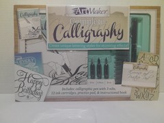 Art Maker Complete Calligraphy Includes Pin,Nibs,Ink,Practice Pad & Instructions