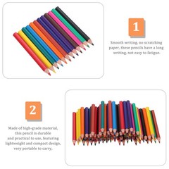 6 Sets Reusable Colored Pencils for Children Portable Assorted Colors Drawing
