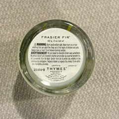 Thymes 🌲 Frasier Fir Scented Candle 2 oz 🌲 NO BOX – Made in USA