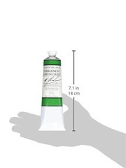 M. Graham Artist Oil Paint Permanent Green Light 5oz Tube Kitchen