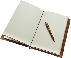 WANDERINGS Large Travelers Notebook – 7.5″ x 11″ (19 x 28cm) – Grande Travel …
