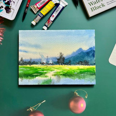 Watercolor Block 300 LB, 640 GSM, 100% Cotton, 5X7”, 10 Sheets, Acid Free, Co…
