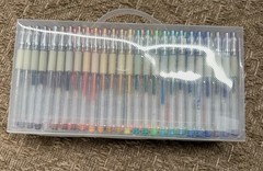 Shuttle Art 259 Gel Pen Set 129 Colors 129 Refills Adult Coloring Books Drawing.
