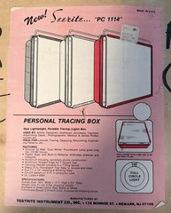 Seerite PC1114 Personal Tracing Light Box 11″x14″ Work Area Photo Negative Slide