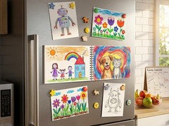 Soucolor Sketch Book 9×12,100 Sheets, Kids Art Sketchbook for Drawing Pad | 68lb