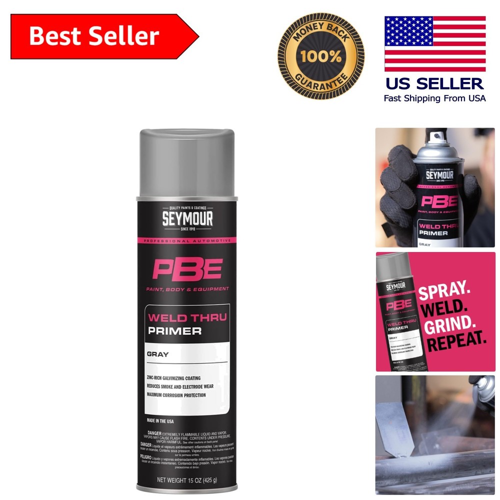 Durable 20-1675 Self-Etching Gray Primer – 15oz Aerosol for Weld Applications