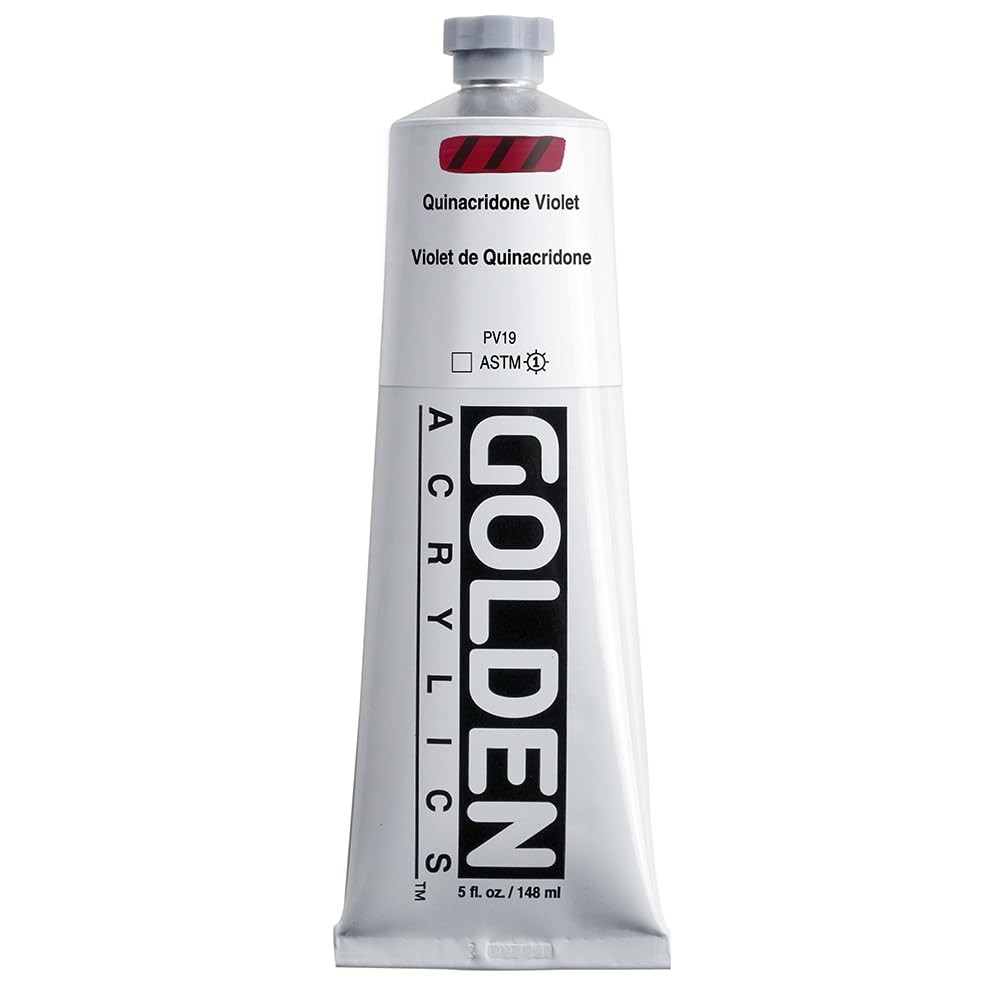 Golden Heavy Body Acrylic – Quinacridone Violet – 5oz Tube
