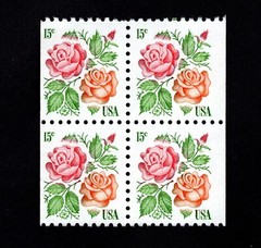 1979 Choice of Medallion Roses Booklet or Pane BK134/1737a! MNH US Stamps!