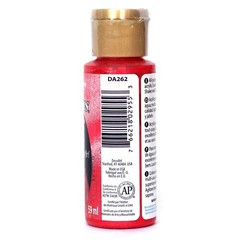 Dazzling Metallics 2-Ounce Festive Red Acrylic Paint