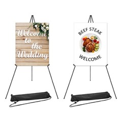 Easel Stands for Display Portable Painting Easel, 2Pack, 2, Black