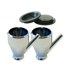 Paasche Airbrush VL-1/4-2P-CVR VL-1/4 oz Cup 1/4 Ounce Pack of 2 None 2 Count