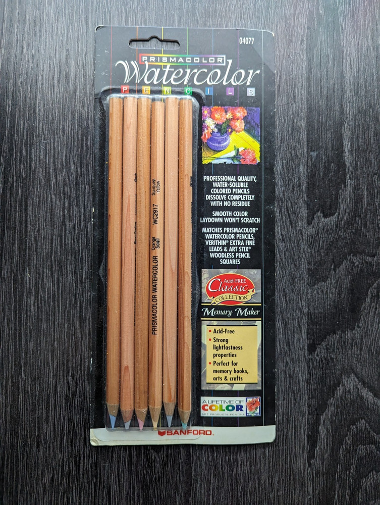 Prismacolor Watercolor Pencils