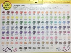 (20) Crayola Colored Pencils (white) BULK