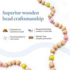 Unfinished Wooden Ball Beads 3/4″ Diameter, 3/16″ Hole | Woodpeckers