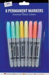 Permanent Marker Bullet Tip Art Home School Office Black Or Colour Pen Markers