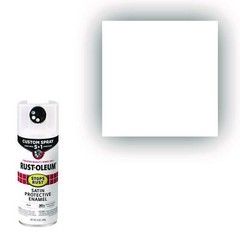 Rust-Oleum Stops Rust 5-in-1 Spray Paint, Satin White, 12 oz Aerosol Can, 2/Pack