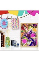 TBC The Best Crafts Marbling Paint Kit,8 X 1.8 fl.oz/53 ml Marbling Paint Art Ki